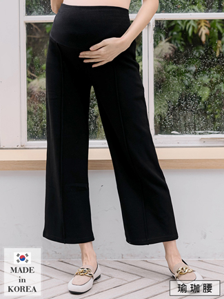 韓國空運。中一線瑜珈腰內刷毛棉寬褲(厚)