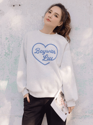 孕婦裝。QQ毛愛心Boy棉T