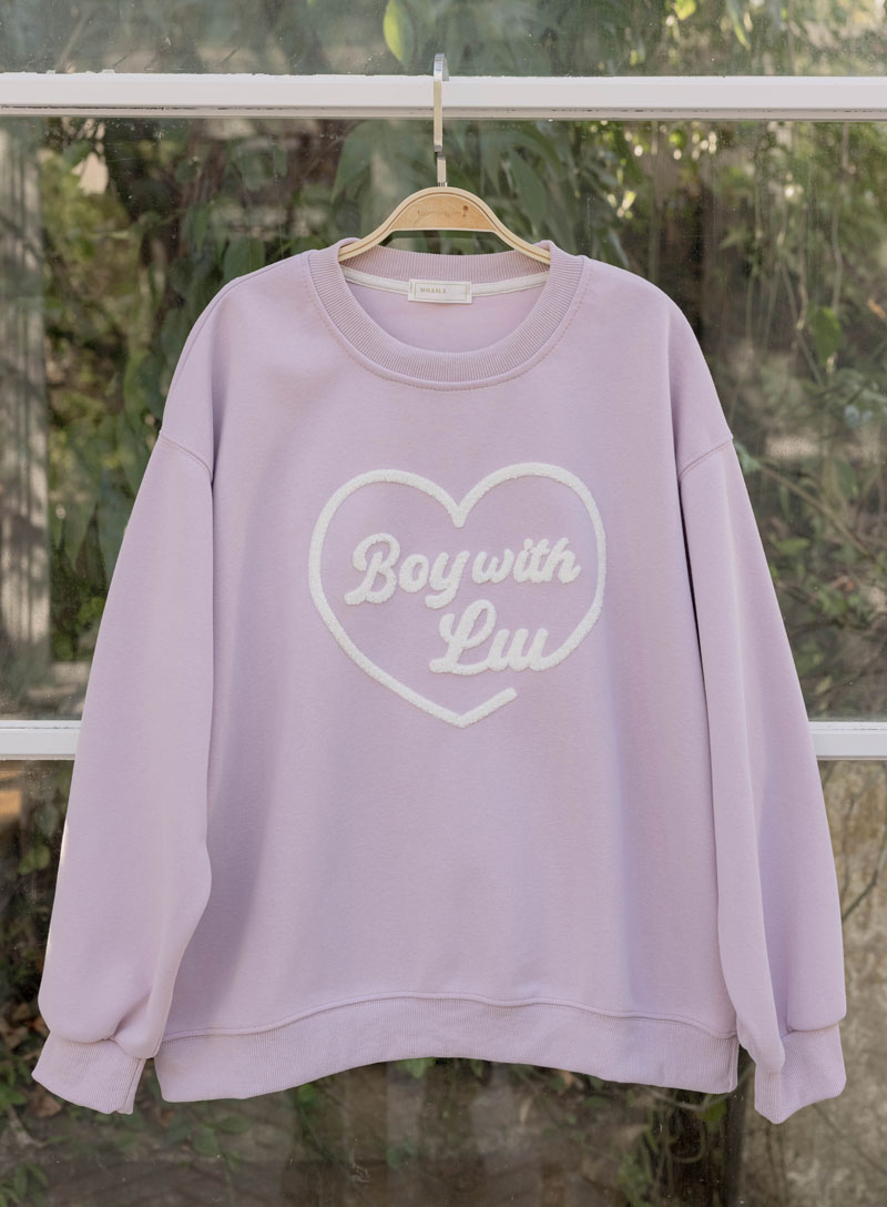 孕婦裝。QQ毛愛心Boy棉T