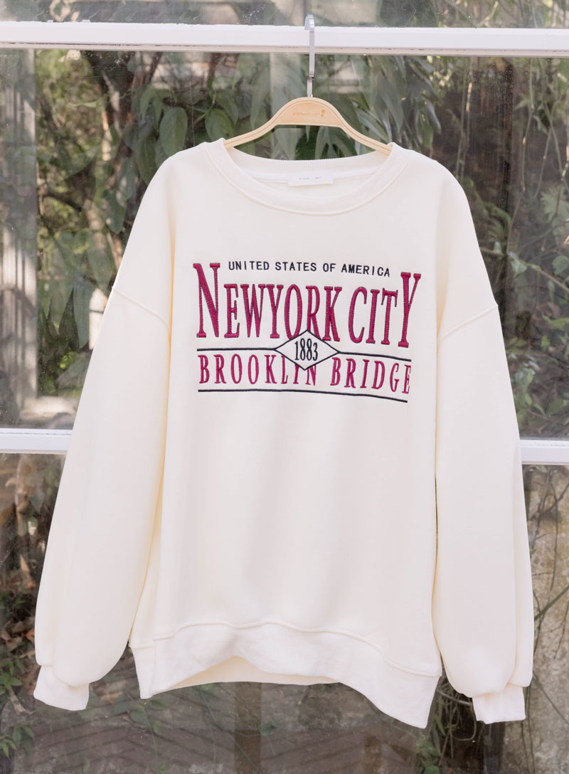 孕婦裝。NewYork寶寶絨棉T(厚暖)