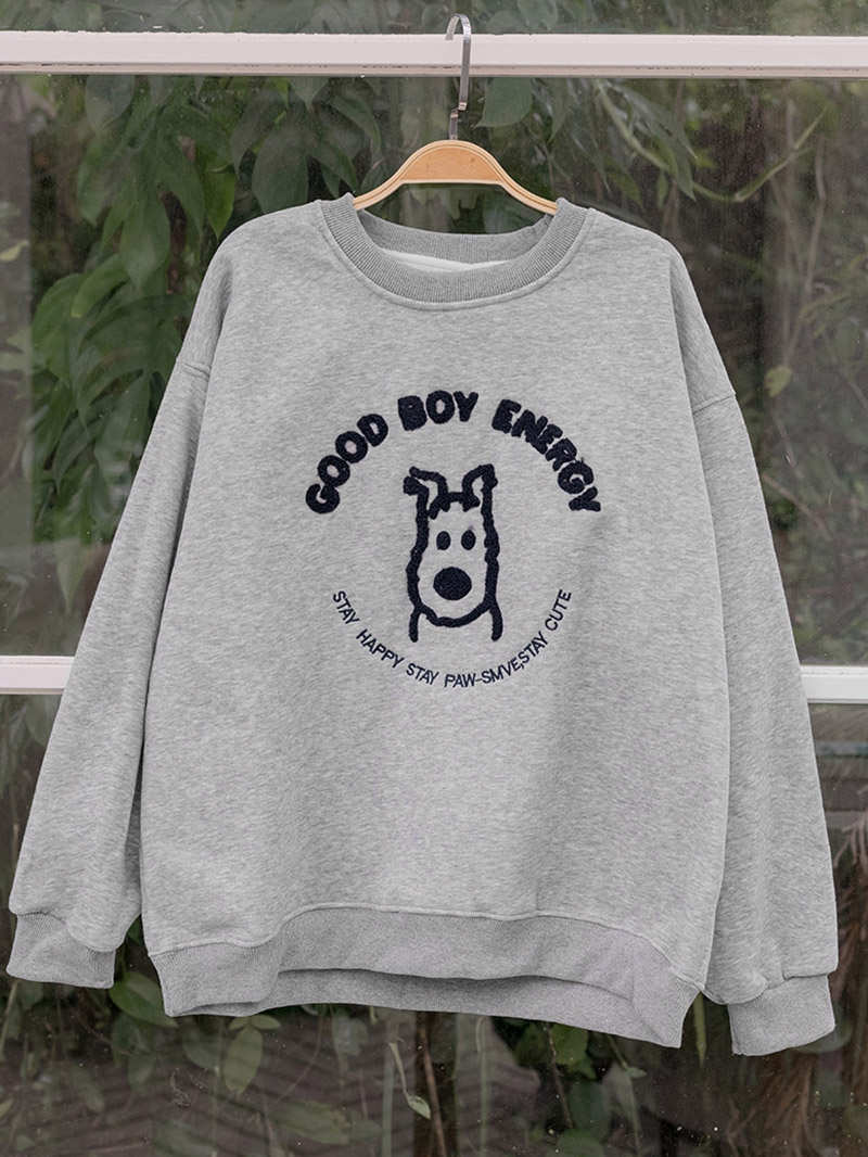 孕婦裝。狗狗GOOD BOY寶寶絨棉T(厚暖)