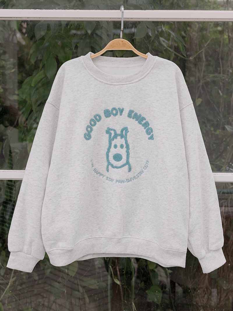 孕婦裝。狗狗GOOD BOY寶寶絨棉T(厚暖)