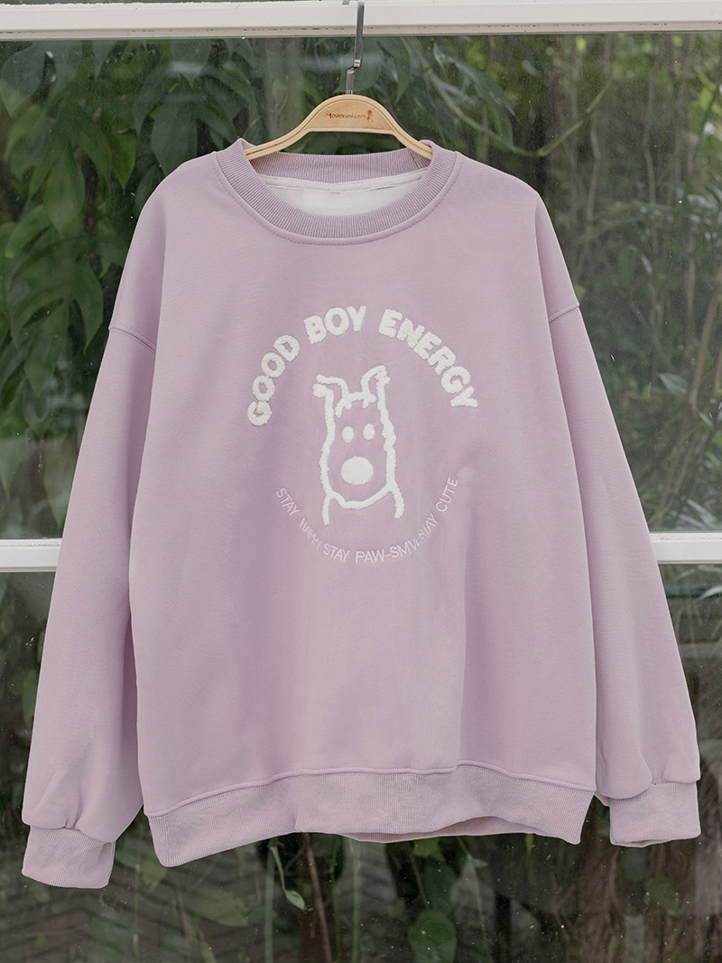 孕婦裝。狗狗GOOD BOY寶寶絨棉T(厚暖)