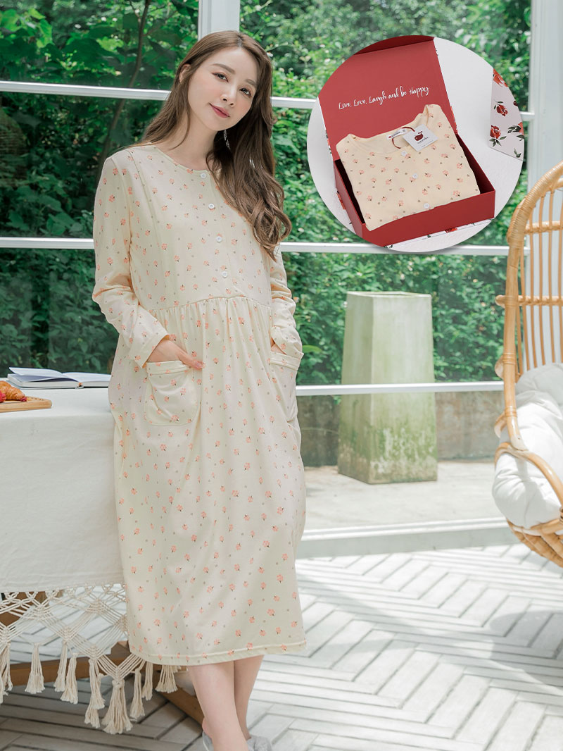 宇之棠媽媽禮盒。媽媽哺乳洋裝