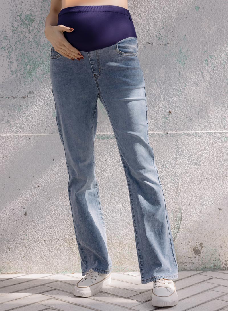 棠棠媽咪孕婦裝,孕婦牛仔褲,喇叭褲,現貨供應,孕婦裝推薦