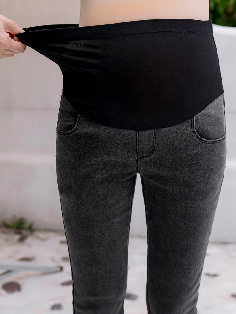 棠棠媽咪孕婦裝,深色,微彈,孕婦褲,懷孕穿搭