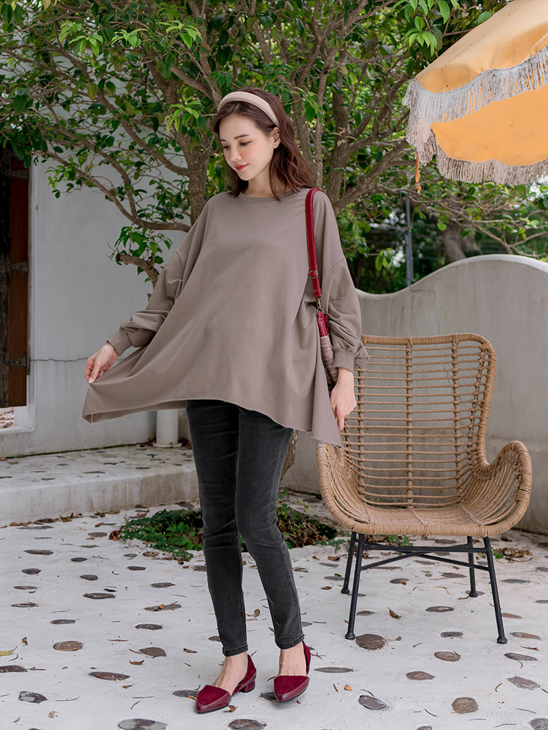 棠棠媽咪孕婦裝,深色,微彈,孕婦褲,懷孕穿搭