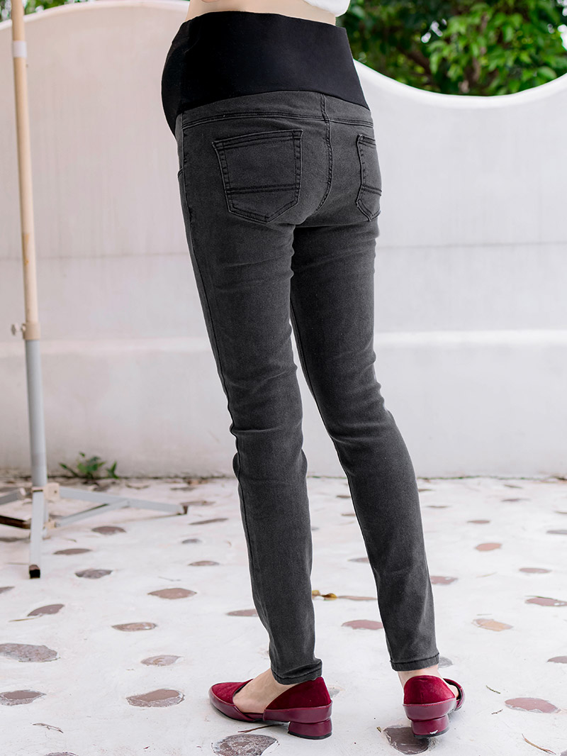 棠棠媽咪孕婦裝,深色,微彈,孕婦褲,懷孕穿搭