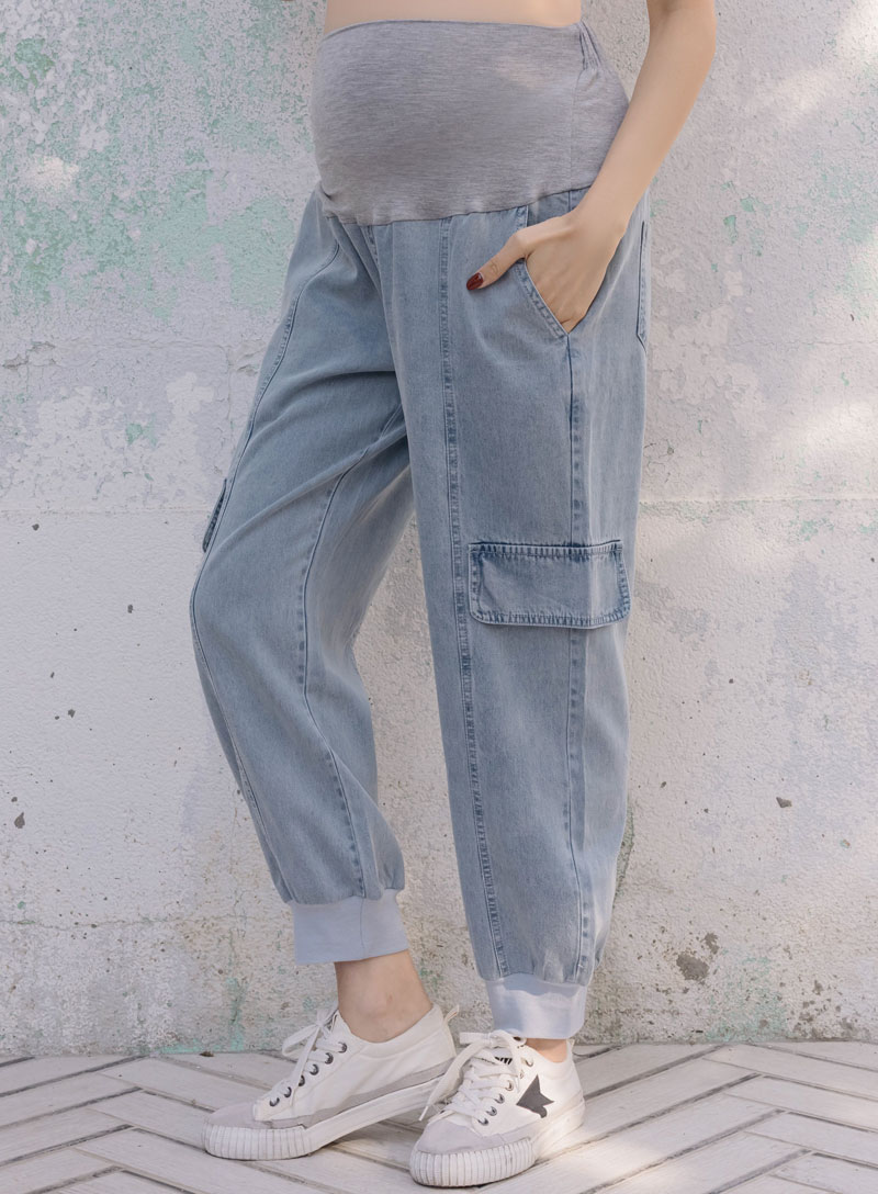 棠棠媽咪孕婦裝,孕婦牛仔褲,孕婦必備,燈籠褲,孕婦裝推薦