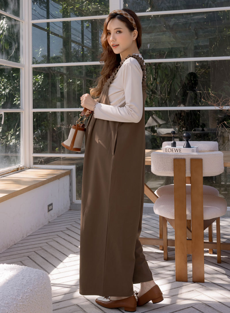 棠棠媽咪孕婦裝,吊帶寬褲,彈力布,孕婦推薦,孕婦裝哪裡買