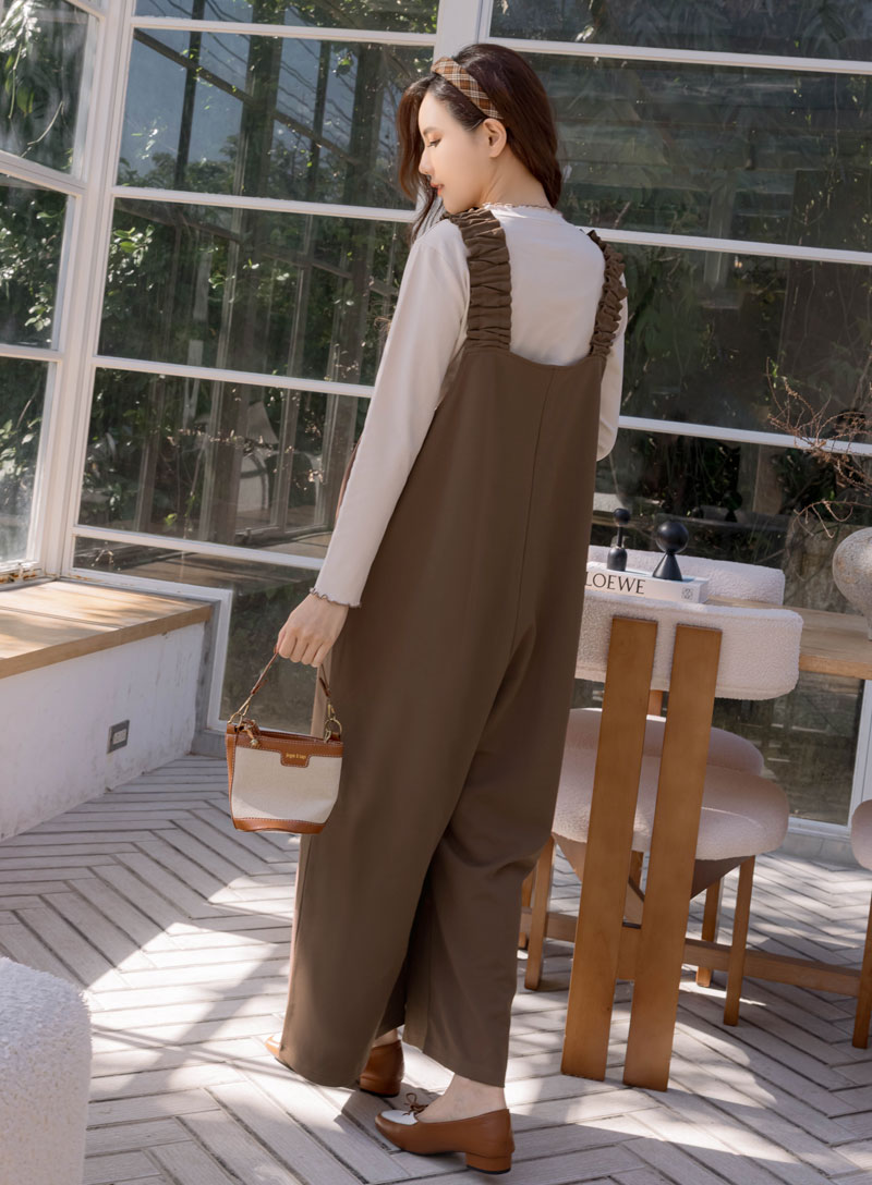 棠棠媽咪孕婦裝,吊帶寬褲,彈力布,孕婦推薦,孕婦裝哪裡買