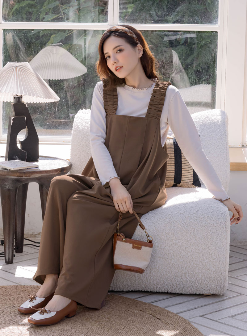 棠棠媽咪孕婦裝,吊帶寬褲,彈力布,孕婦推薦,孕婦裝哪裡買