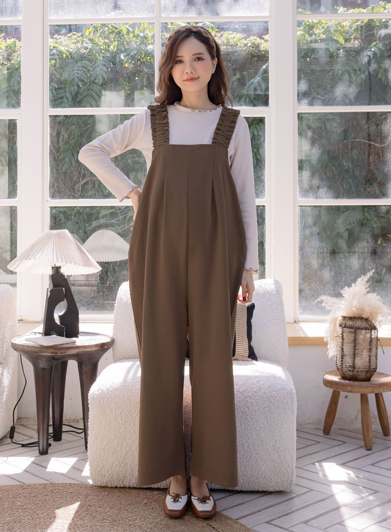 棠棠媽咪孕婦裝,吊帶寬褲,彈力布,孕婦推薦,孕婦裝哪裡買