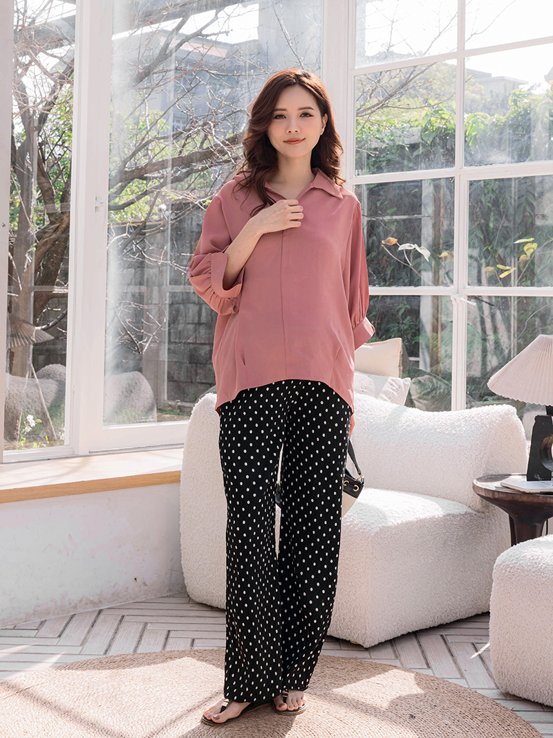 棠棠媽咪孕婦裝,涼感,坑條,圓點,夏季推薦