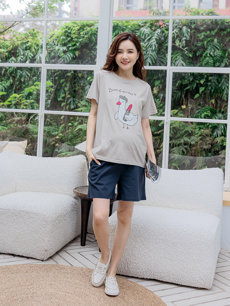 棠棠媽咪孕婦裝,孕婦褲,短褲,涼爽