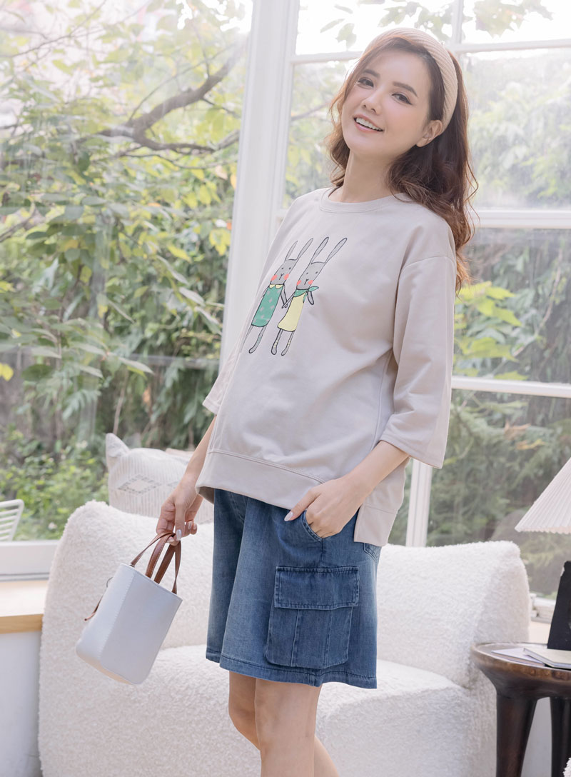 棠棠媽咪孕婦裝,水洗牛仔,孕婦短裙,現貨供應,孕婦裝哪裡買