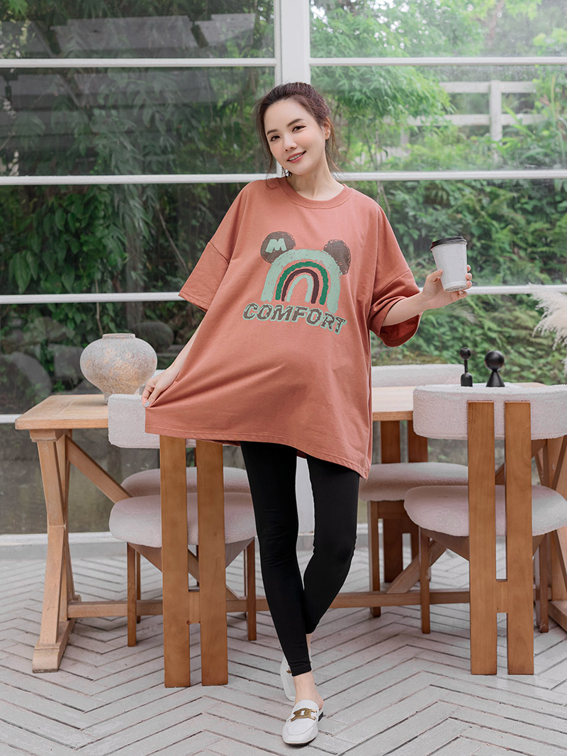 棠棠媽咪孕婦裝,韓國空運,孕婦內搭褲,輕薄舒適,孕婦穿搭