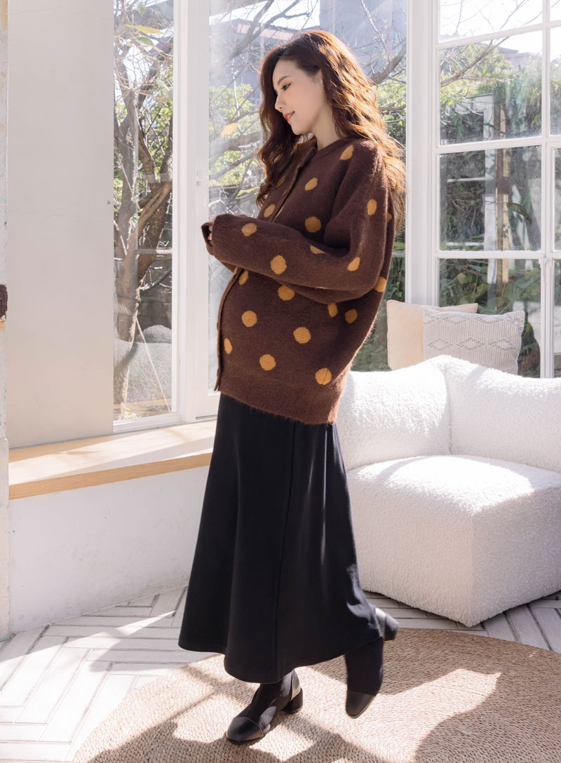 棠棠媽咪孕婦裝,孕婦裙,長裙,棉,磨毛