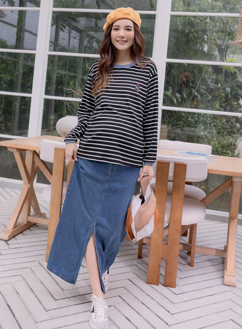 棠棠媽咪孕婦裝,孕婦牛仔裙,舒適,調整帶,孕婦裝哪裡買
