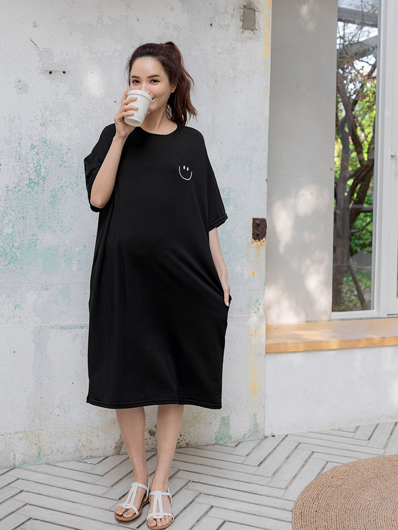 棠棠媽咪孕婦裝,韓國空運,簡約,孕期產後都能穿