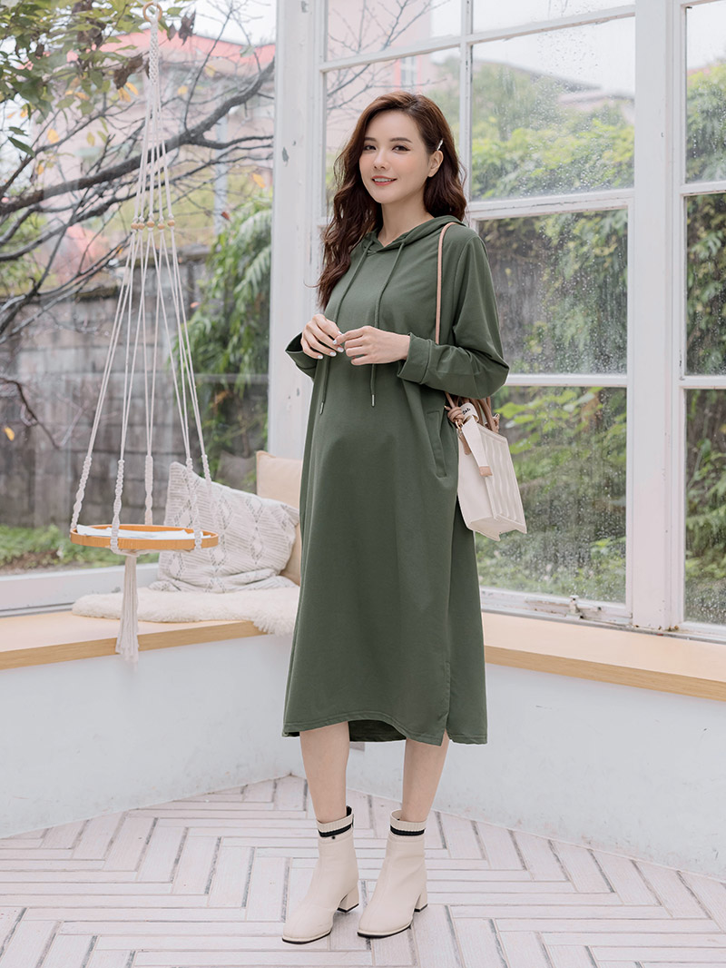 棠棠媽咪孕婦裝,韓國空運,連帽,洋裝,孕婦穿搭,孕婦裝哪裡買