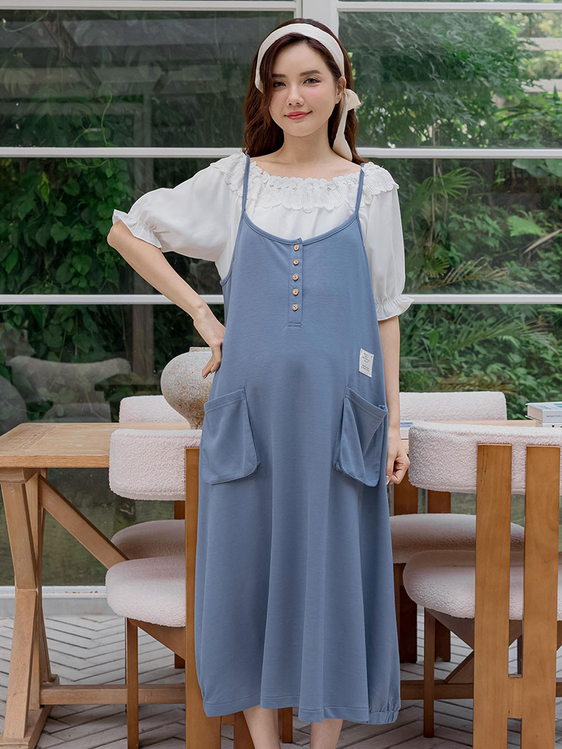 棠棠媽咪孕婦裝,孕婦裝,吊帶裙,洋裝,孕婦裝,懷孕推薦,孕婦裝哪裡買