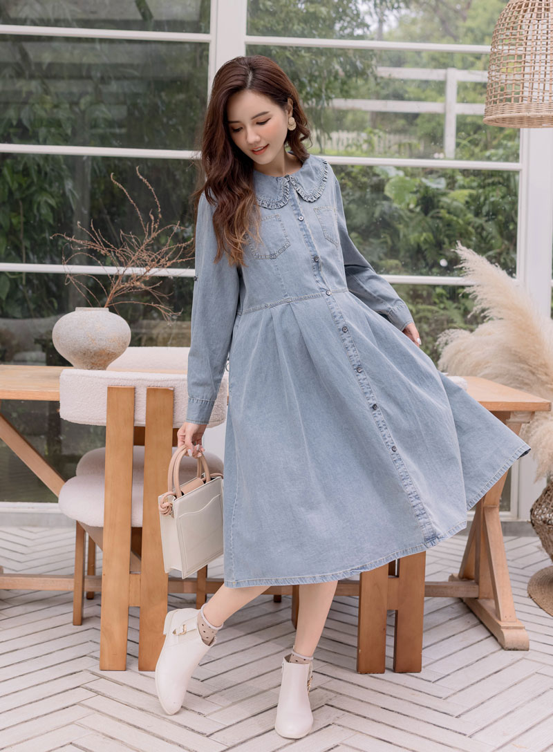 棠棠媽咪孕婦裝,孕婦洋裝,水洗牛仔,孕婦裝哪裡買