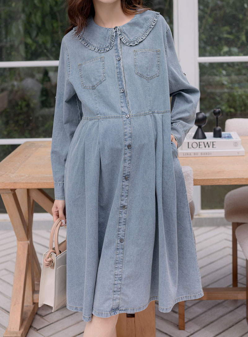 棠棠媽咪孕婦裝,孕婦洋裝,水洗牛仔,孕婦裝哪裡買