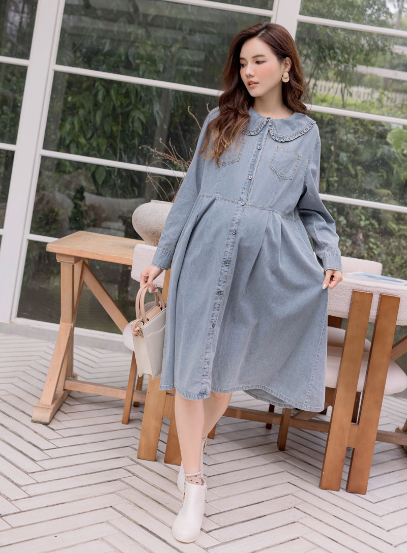 棠棠媽咪孕婦裝,孕婦洋裝,水洗牛仔,孕婦裝哪裡買