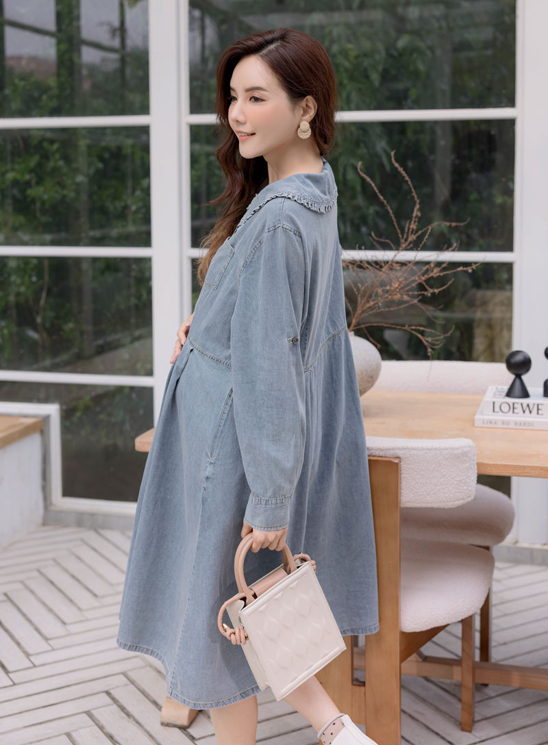 棠棠媽咪孕婦裝,孕婦洋裝,水洗牛仔,孕婦裝哪裡買