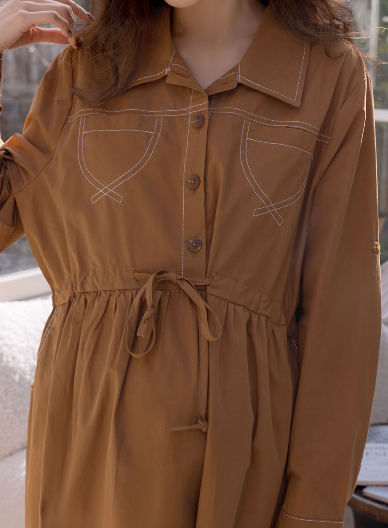 棠棠媽咪孕婦裝,長袖洋裝,韓系,孕婦推薦,孕婦裝哪裡買