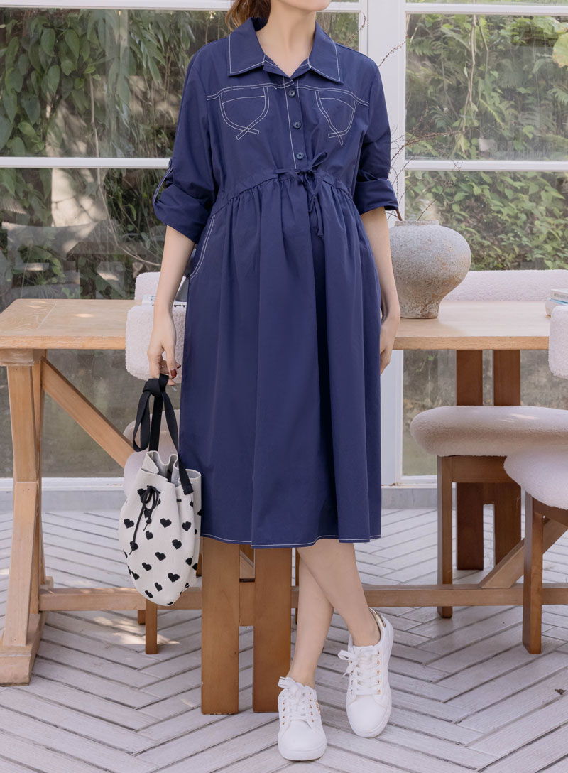 棠棠媽咪孕婦裝,長袖洋裝,韓系,孕婦推薦,孕婦裝哪裡買