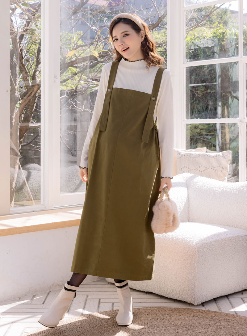 棠棠媽咪孕婦裝,孕婦吊帶,腰圍可調整,四季,現貨供應