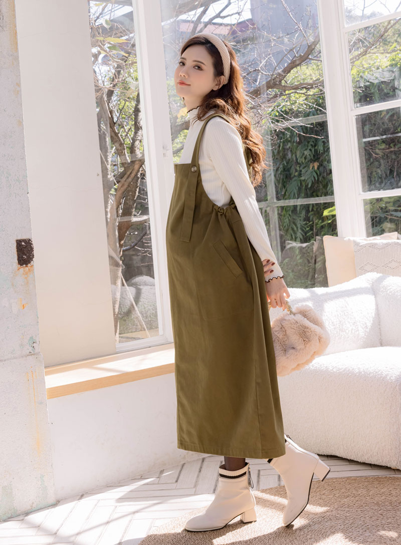 棠棠媽咪孕婦裝,孕婦吊帶,腰圍可調整,四季,現貨供應