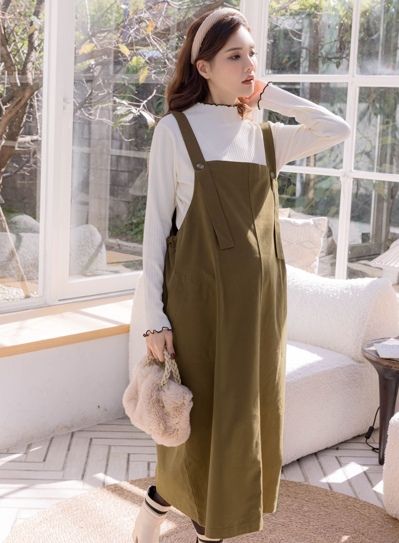 棠棠媽咪孕婦裝,孕婦吊帶,腰圍可調整,四季,現貨供應