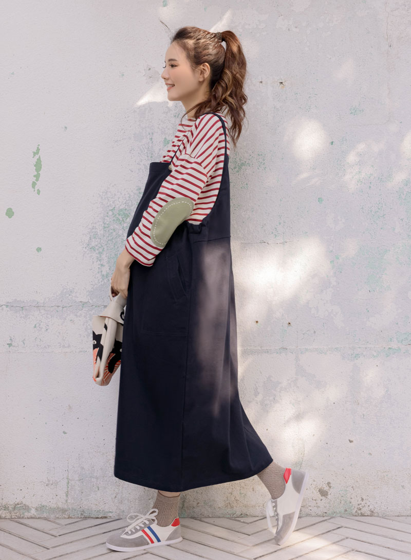 棠棠媽咪孕婦裝,孕婦吊帶,腰圍可調整,四季,現貨供應