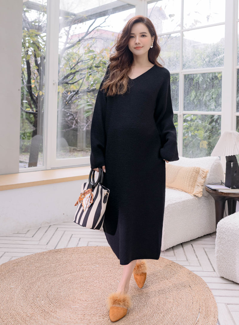 棠棠媽咪孕婦裝,孕婦洋裝,秋冬,針織,現貨供應