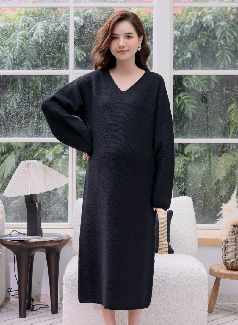 棠棠媽咪孕婦裝,孕婦洋裝,秋冬,針織,現貨供應