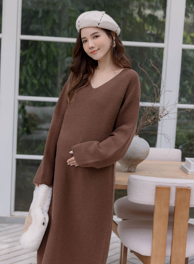 棠棠媽咪孕婦裝,孕婦洋裝,秋冬,針織,現貨供應