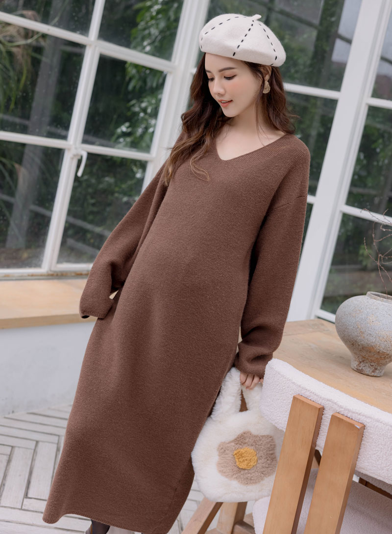 棠棠媽咪孕婦裝,孕婦洋裝,秋冬,針織,現貨供應