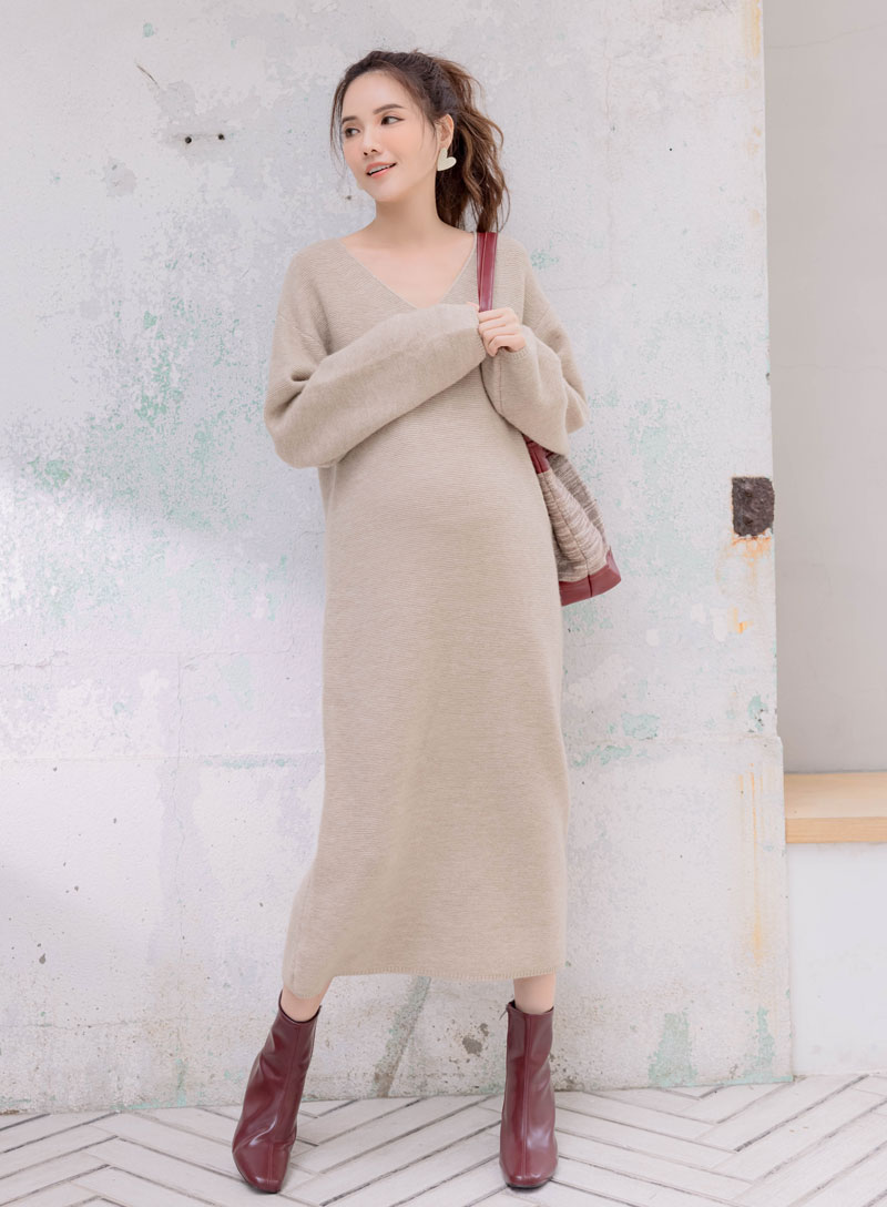 棠棠媽咪孕婦裝,孕婦洋裝,秋冬,針織,現貨供應