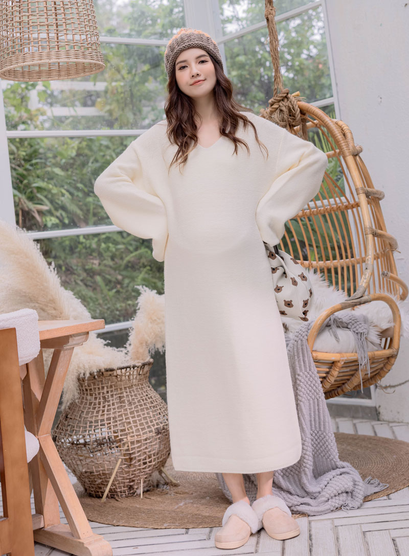 棠棠媽咪孕婦裝,孕婦洋裝,秋冬,針織,現貨供應