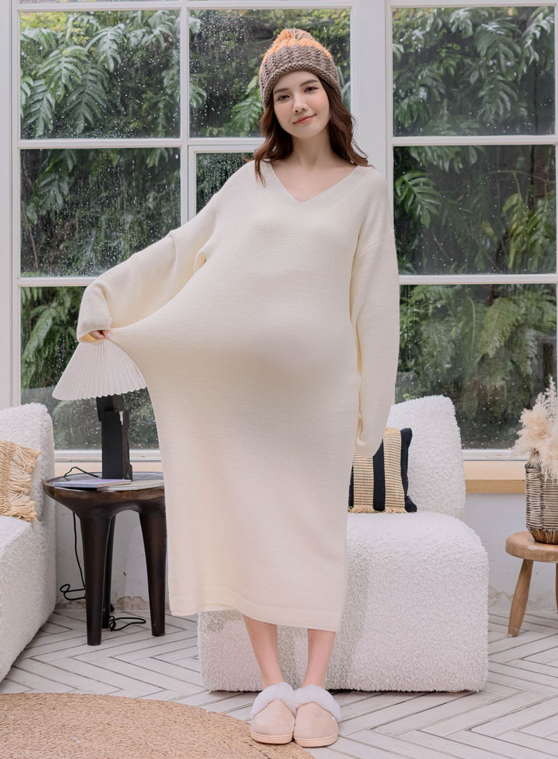 棠棠媽咪孕婦裝,孕婦洋裝,秋冬,針織,現貨供應