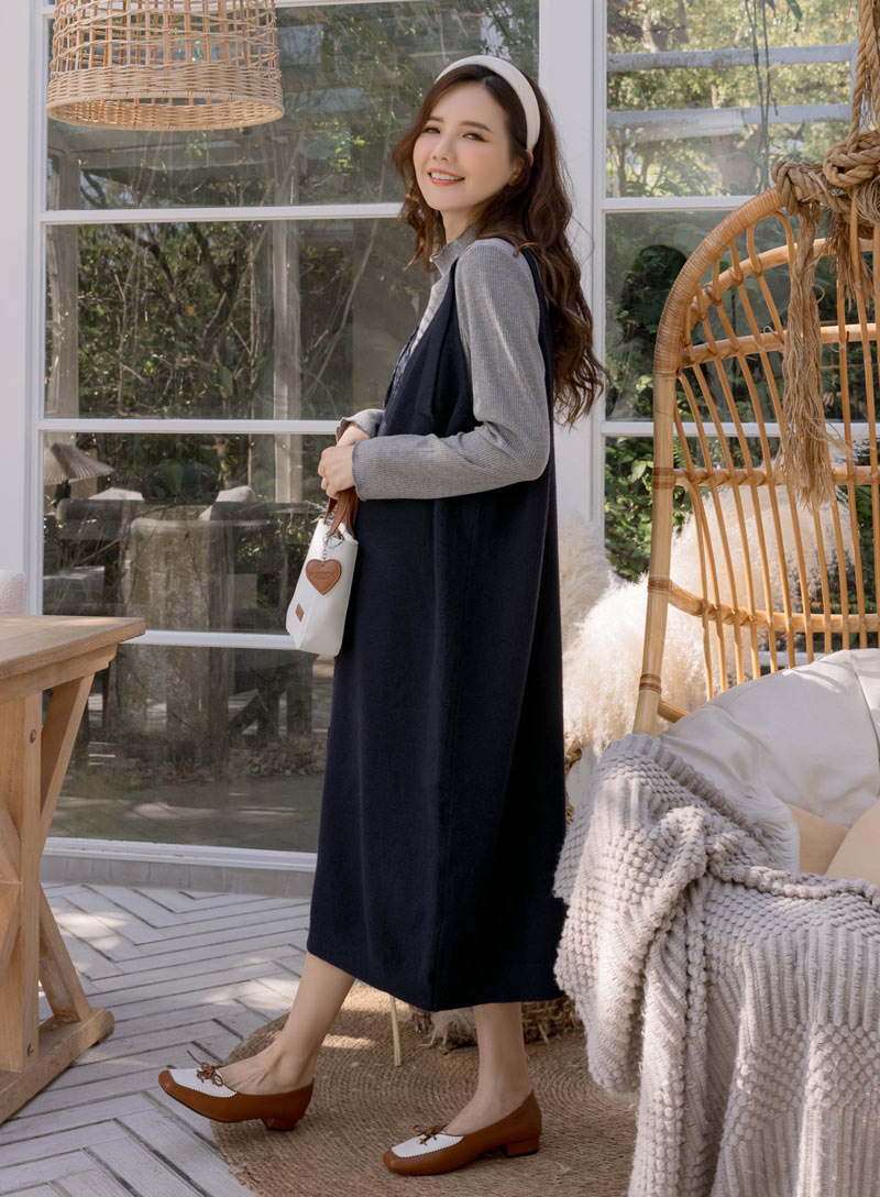 棠棠媽咪孕婦裝,吊帶裙,針織,百搭,保暖,懷孕推薦,孕婦裝哪裡買