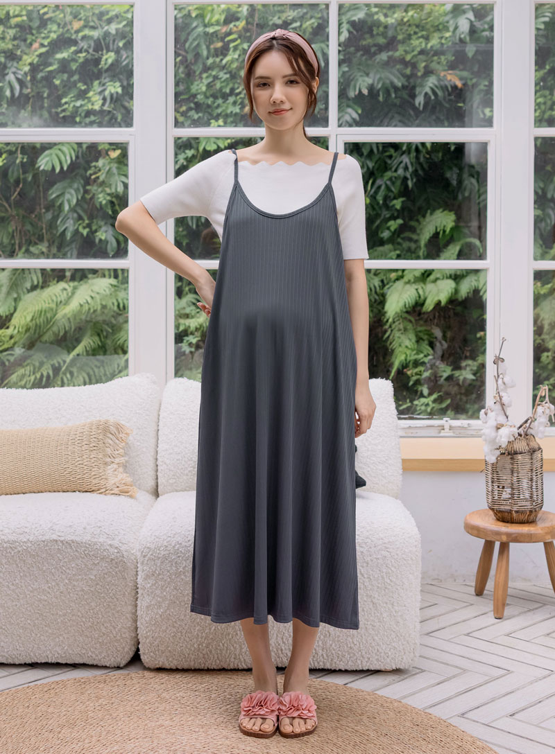 棠棠媽咪孕婦裝,韓系,吊帶裙,百搭,孕婦穿搭,孕婦裝哪裡買
