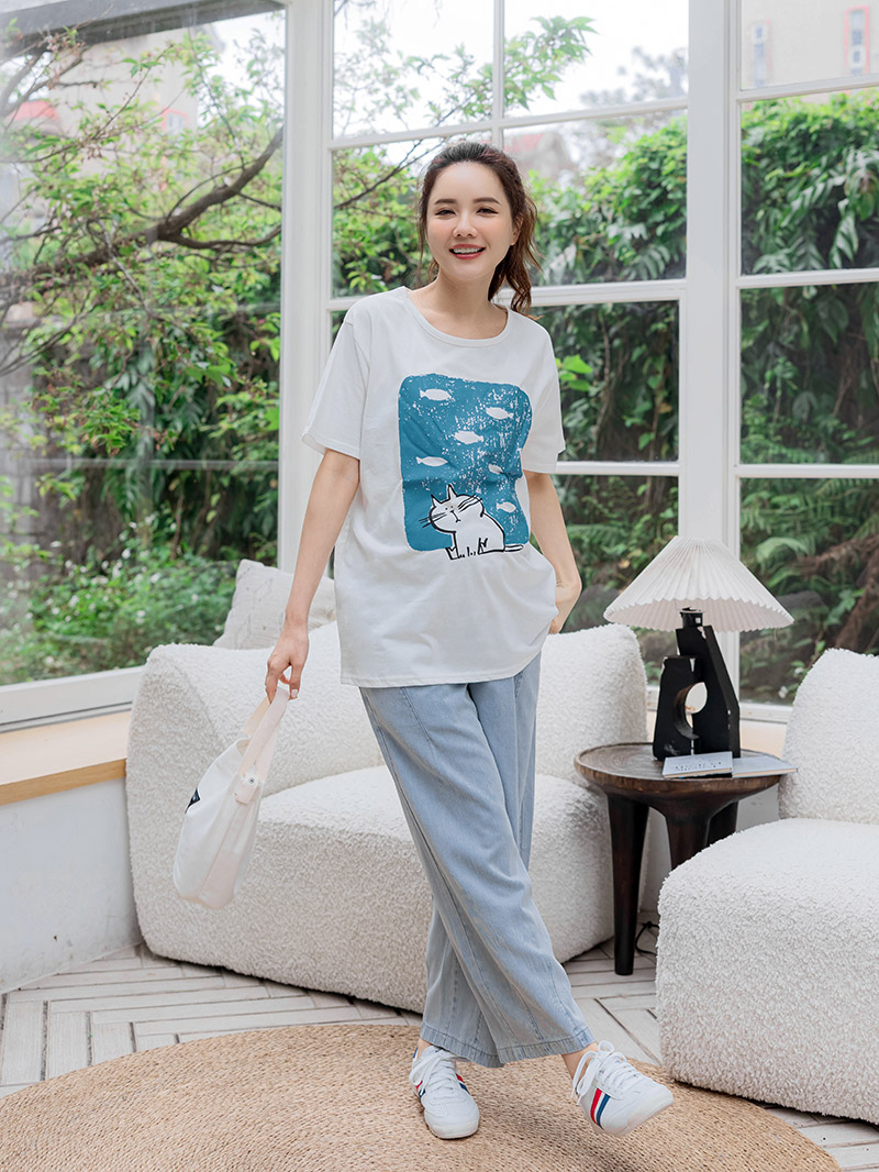 棠棠媽咪孕婦裝,韓國空運,涼感,輕薄,百搭推薦,孕婦首選,現貨供應