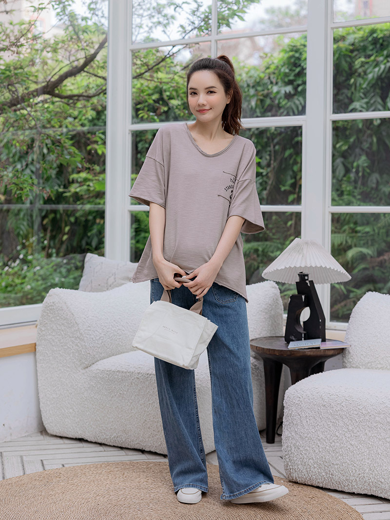 棠棠媽咪孕婦裝,韓國空運,簡約,孕期產後都能穿