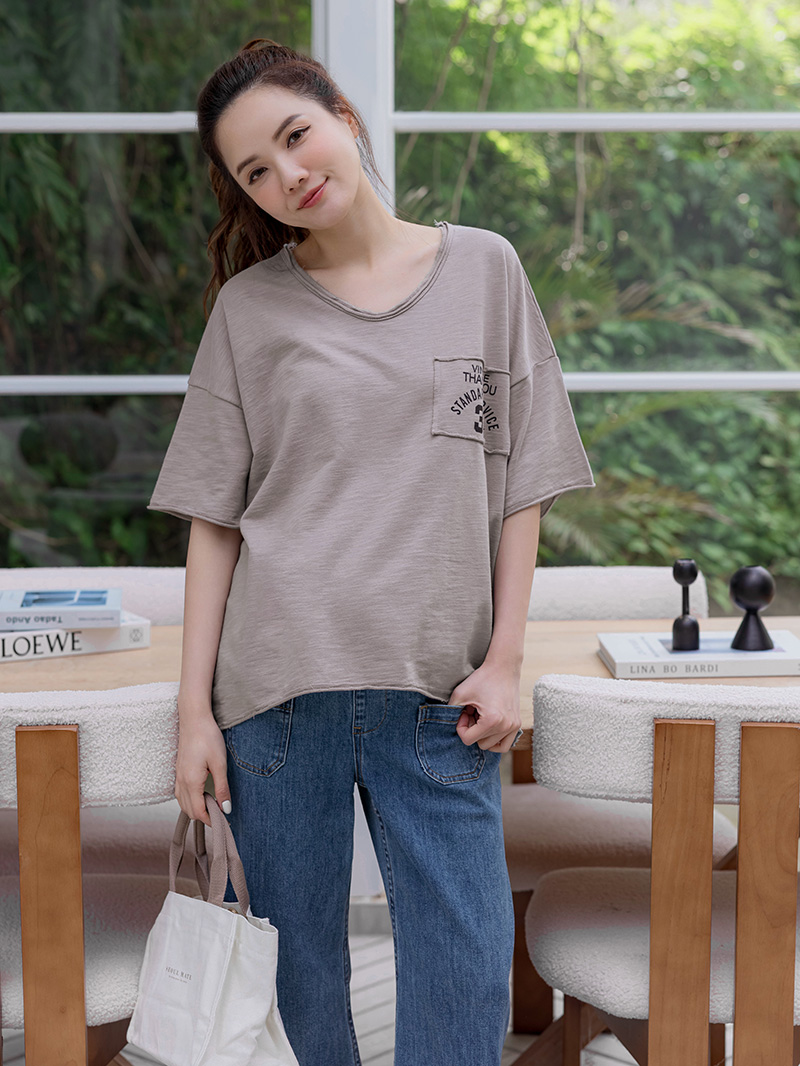 棠棠媽咪孕婦裝,韓國空運,簡約,孕期產後都能穿