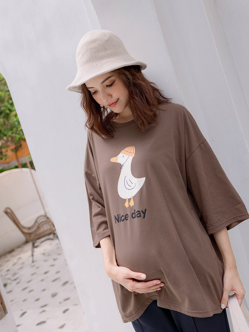 棠棠媽咪孕婦裝,韓國空運,T-shirt,舒適,棉
