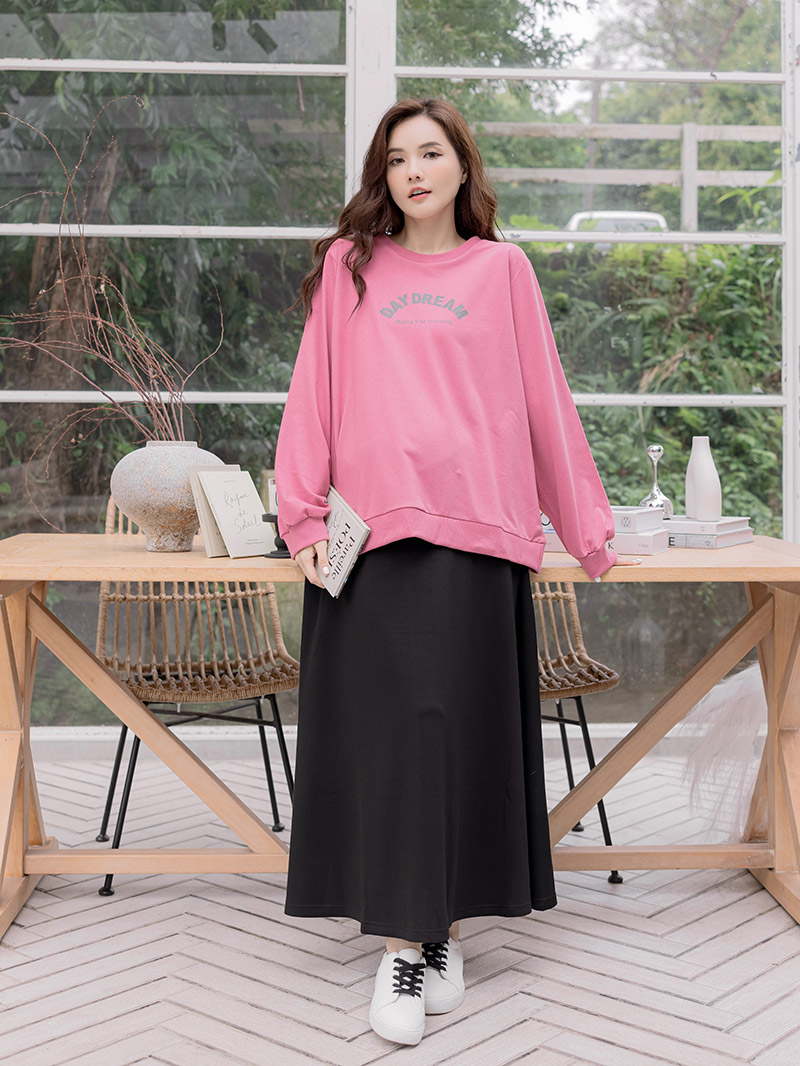 棠棠媽咪孕婦裝,大學T,上衣,百搭首選,孕婦穿搭,孕婦裝哪裡買